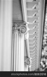 classic colonial architectural details