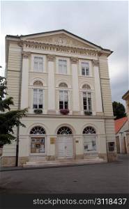 Classical building in the center of Varazhdin, Croatia