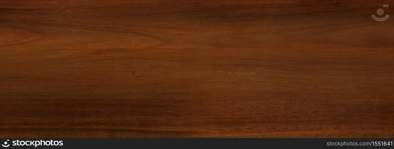 Clean brown teak wood texture banner background. Clean teak wood texture banner