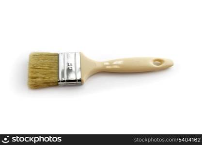 Clean paint brush