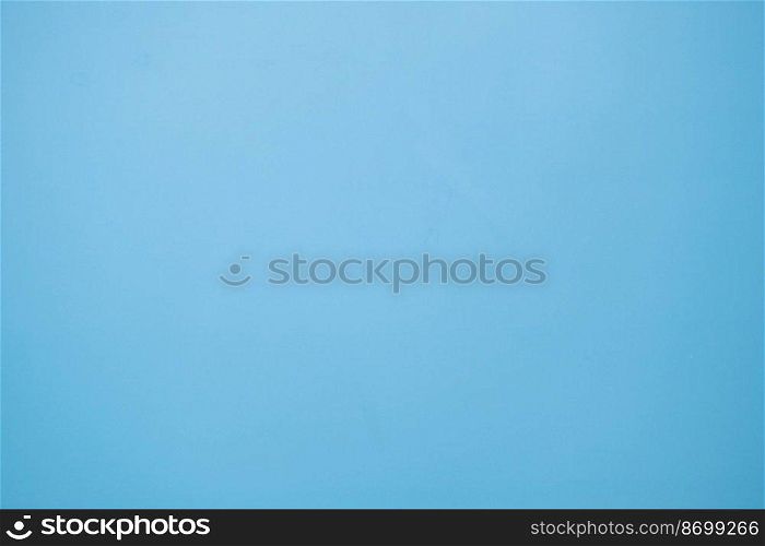 Clean sky blue gradient background with text space. Blue template background.