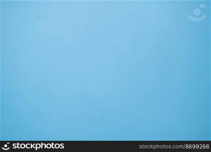 Clean sky blue gradient background with text space. Blue template background.