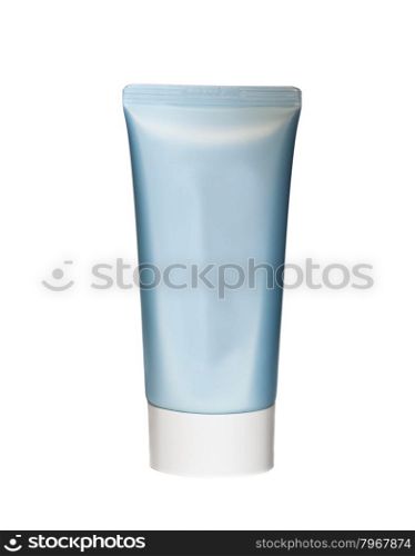 Clean Tube Of Cream plastic product isolated on white
