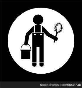 Cleaner Man icon