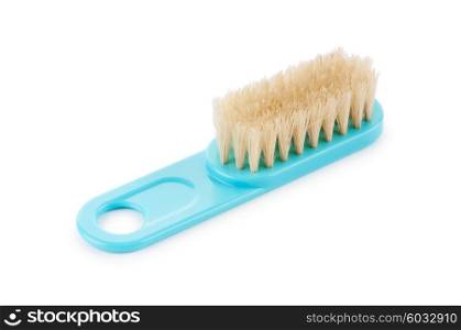 Cleaning brush isolated on the white background