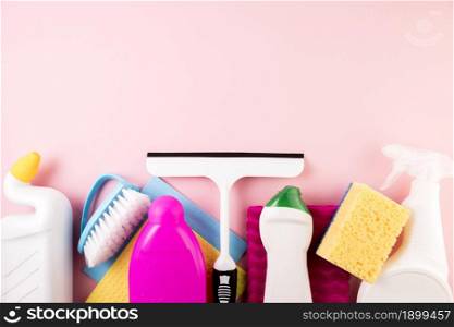 cleaning concept flat lay composition. Resolution and high quality beautiful photo. cleaning concept flat lay composition. High quality beautiful photo concept