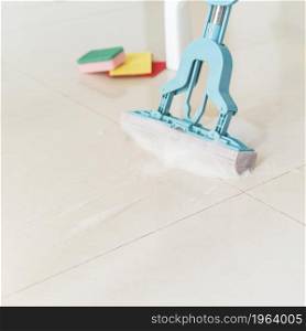 cleaning concept with mop. High resolution photo. cleaning concept with mop. High quality photo