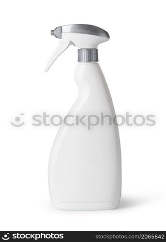 Cleaning items isolated on white background. Cleaning Products