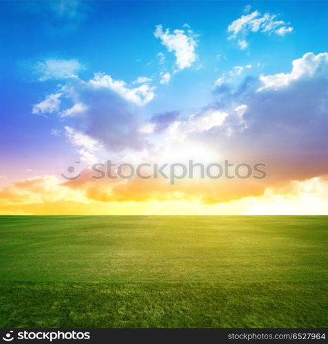 Clear beauty landscape. Clear beauty landscape. Summer background outdoor scene. Clear beauty landscape