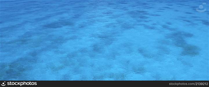 Clear blue sea background or texture. Clear blue sea