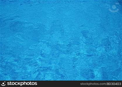 Clear blue water for texture or background. Clear blue water