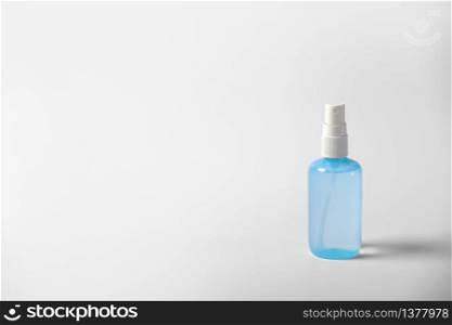 Clear hand sanitizer in a clear pump bottle isolated on a white background. Hand sanitizer is used for killing germs, bacteria and viruses. copy space. Clear hand sanitizer in a clear pump bottle isolated on a white background. Hand sanitizer is used for killing germs, bacteria and viruses. copy space.