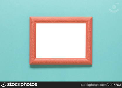 clear orange frame