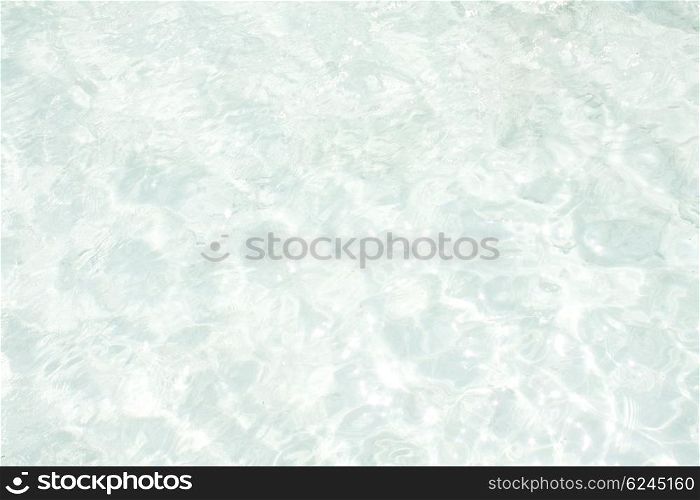 Clear sea water background