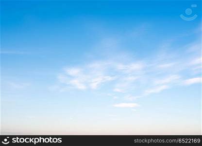 Clear sky and clouds. Clear sky and clouds background. Clear sky and clouds