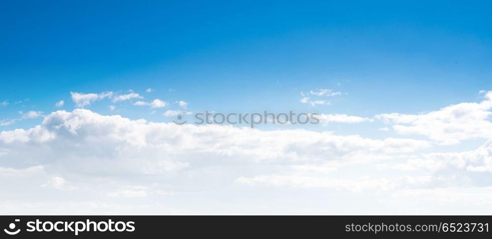 Clear sky and clouds. Clear sky and clouds background summer photo
