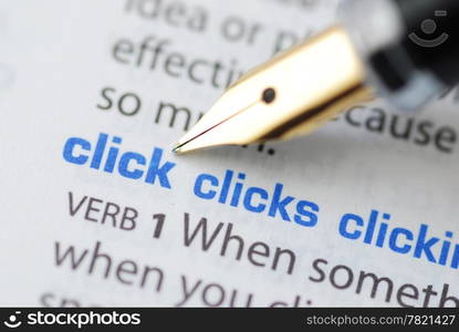 Click - Dictionary Series