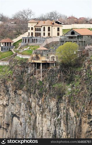 Cliff house in Armenia