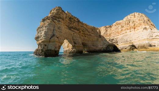 Cliffs at Marinha beach, Algarve Portugal