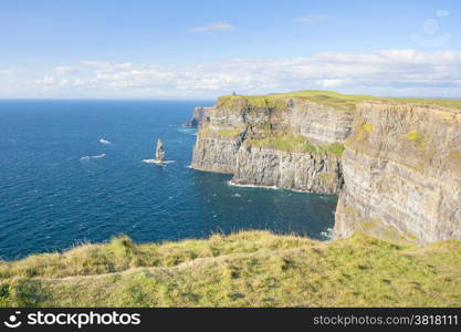 Cliffs of Moher in County Clare, Ireland