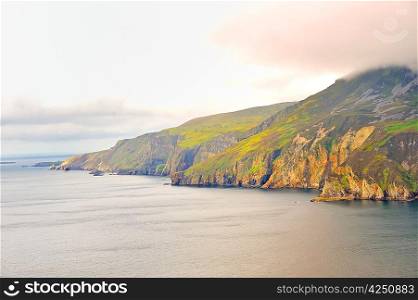 Cliffs of Slieve in County Donegal, Ireland