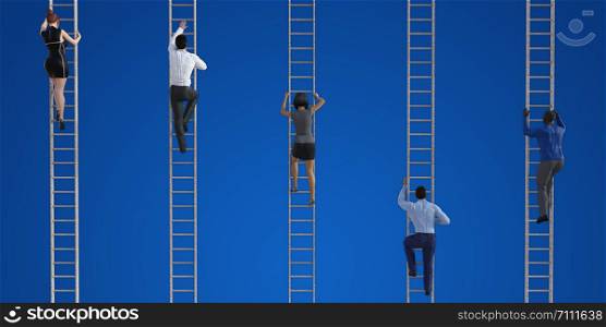 Climbing the Corporate Ladder as a Business Concept. Climbing the Corporate Ladder
