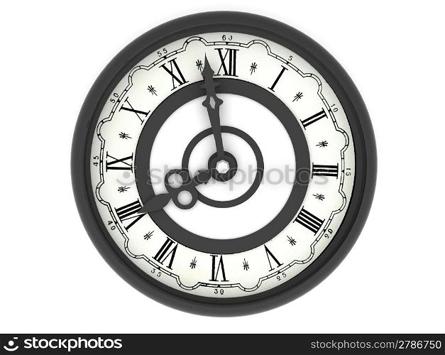 Clock. eight o&acute;clock