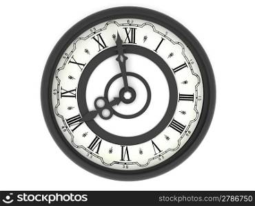 Clock. eight o&acute;clock
