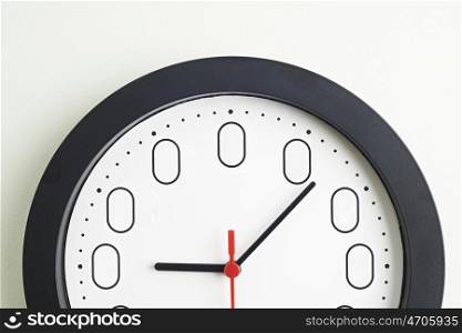 Clock Face To Illustrate Concept Of Zero Hour Employment Contracts