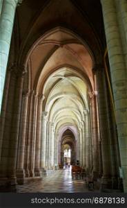 cloister of Cathedral Saint Stephen of Sens, France