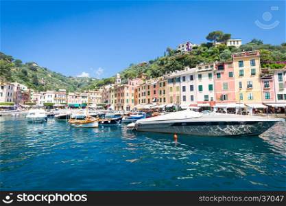 Close to Cinque Terre area, Portofino is one of the most beautiful and fashion town.