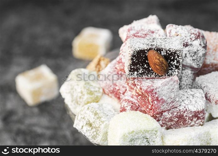 close up assorted sortiments turkish delight_2