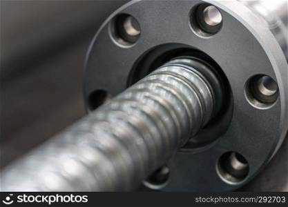 Close-up ball screw