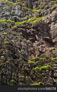 close up brown mountain texture background