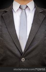 close up businessman suit
