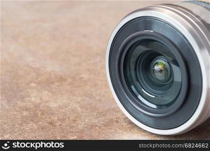 Close up camera lens
