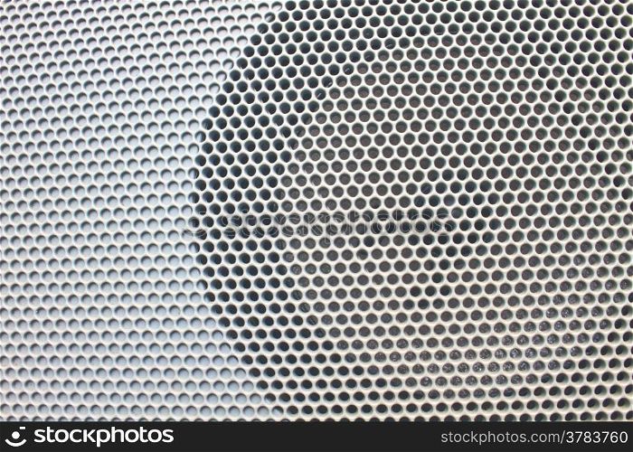 close up Car speaker on door panel, background and texture