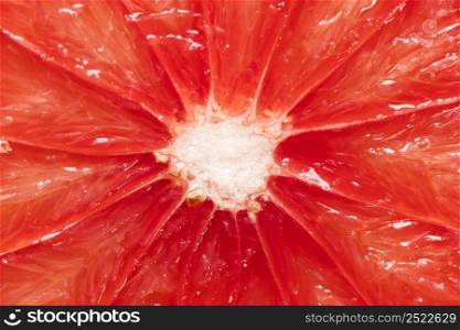 close up grapefruit
