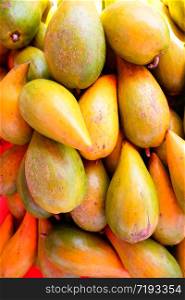close up image of fresh mango