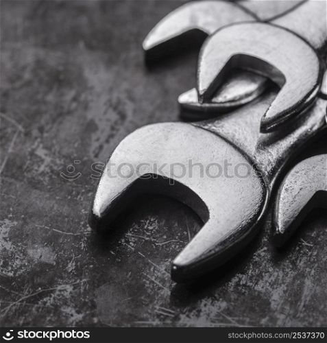 close up keys made metal
