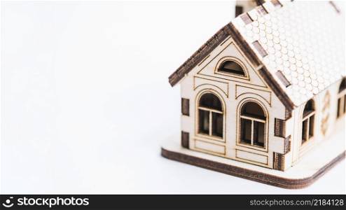close up lovely toy house