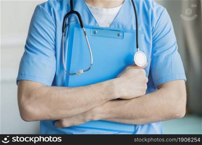 close up nurse holding clipboard. High resolution photo. close up nurse holding clipboard. High quality photo