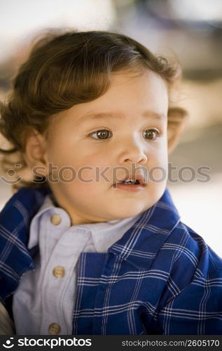 Close-up of a baby boy