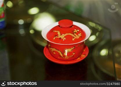 Close-up of a bowl, Hefei, Anhui, China