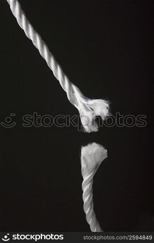 Close-up of a broken rope