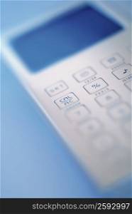 Close-up of a calculator