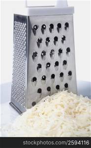 Close-up of a cheese grater