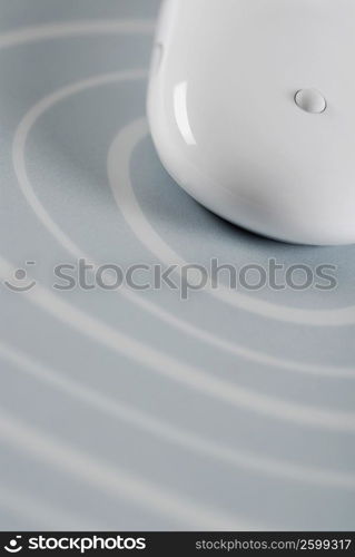 Close-up of a computer mouse