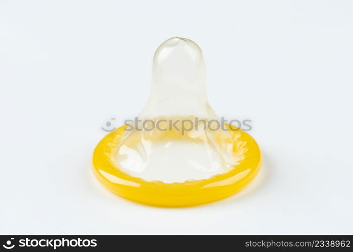 close up of a condom