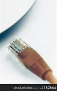 Close-up of a connector
